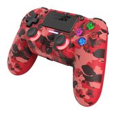 Dragonshock Analog / Digital Gamepad für PlayStation PS4  Mizar (Camouflage, Rot) f&uuml;r 44,99 Euro