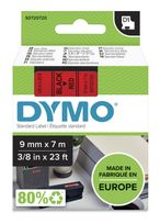 Dymo DYMO Original D1-Etikettenband | schwarz auf rot | 9 mm x 7 m | selbstklebendes Schriftband | für LabelManager-Beschriftungsgerät f&uuml;r 18,08 Euro