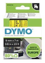 Dymo DYMO Original D1-Etikettenband | schwarz auf gelb | 9 mm x 7 m | selbstklebendes Schriftband | für LabelManager-Beschriftungsgerät f&uuml;r 16,99 Euro