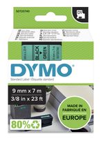 Dymo DYMO Original D1-Etikettenband | schwarz auf grün | 9 mm x 7 m | selbstklebendes Schriftband | für LabelManager-Beschriftungsgerät f&uuml;r 18,08 Euro