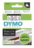 Dymo DYMO Original D1-Etikettenband | schwarz auf transparent | 19 mm x 7 m | selbstklebendes Schriftband | für LabelManager-Beschriftungsgerät f&uuml;r 26,46 Euro