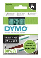 Dymo DYMO Original D1-Etikettenband | schwarz auf grün | 19 mm x 7 m | selbstklebendes Schriftband | für LabelManager-Beschriftungsgerät f&uuml;r 24,98 Euro