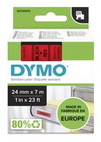Dymo DYMO Original D1-Etikettenband | schwarz auf rot | 24 mm x 7 m | selbstklebendes Schriftband | für LabelManager-Beschriftungsgerät f&uuml;r 28,79 Euro