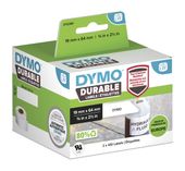 Dymo DYMO Original LabelWiter Hochleistungs-Etiketten | 19 mm x 64 mm | weißes Kunststoff-Etikett | Rolle mit 900 Etiketten | für LabelWriter-Beschriftungsgerät f&uuml;r 102,96 Euro