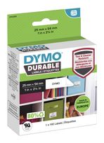 Dymo DYMO Original LabelWriter Hochleistungs-Etiketten | 25 mm x 54 mm | weißes Kunststoff-Etikett | Rolle mit 160 Etiketten | für LabelWriter-Beschriftungsgerät f&uuml;r 33,95 Euro