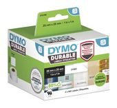 Dymo DYMO Original LabelWriter Hochleistungs-Etiketten | 25 mm x 25 mm | weißes Kunststoff-Etikett | Rolle mit 1.700 Etiketten | für LabelWriter-Beschriftungsgerät f&uuml;r 102,96 Euro