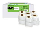 Dymo DYMO Original LabelWriter Rücksendeadressetiketten | 25mm x 54mm | 12 Rollen mit je 500 leicht ablösbaren Etiketten (6.000 Stück) | selbstklebend | Beschriftungsgerät für LabelWriter Etikettendrucker f&uuml;r 107,96 Euro