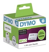 Dymo DYMO Original LabelWriter Etiketten für kleine Namensschilder | 41 mm x 89 mm | Rolle mit 300 leicht ablösbaren Etiketten | selbstklebend | für LabelWriter Etikettendrucker und Beschriftungsgerät f&uuml;r 26,46 Euro