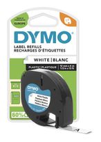 Dymo DYMO Original LetraTag Etikettenband| schwarz auf weiß | 12 mm x 4 m | selbstklebendes Kunststoff Schriftband | für LetraTag-Beschriftungsgerät f&uuml;r 10,95 Euro