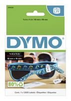 Dymo DYMO Original LW 2-fach Preisschild-Etiketten | 10 mm x 19 mm | DYMO Etiketten für LabelWriter Etikettendrucker | 1 Rolle mit 1500 Preisschild-Aufklebern f&uuml;r 57,96 Euro