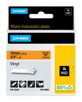 Dymo DYMO Rhino-Industrie-Vinyletiketten | 19 mm x 5,5 m | schwarz auf orange | selbstklebendes Schriftband | für DYMO Rhino und LabelManager Beschriftungsgerät f&uuml;r 23,07 Euro