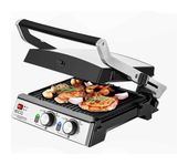 ECG 2000 W mit 290 x 230 mm Fläche  KG2033 Duo Grill & Waffle (Edelstahl) f&uuml;r 88,46 Euro