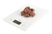 ECG Elektronische Küchenwaage bis 5 kg  KV117 Slim (Weiß) f&uuml;r 14,99 Euro
