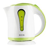 ECG 1,0 l Wasserkocher 1100 W  RK1022 (Grün, Weiß) f&uuml;r 12,99 Euro