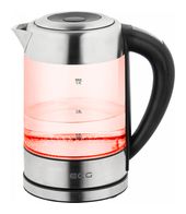 ECG 1,7 l Wasserkocher 2200 W  RK1777 (Schwarz, Edelstahl) f&uuml;r 29,99 Euro
