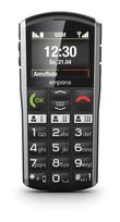 Emporia 2G Smartphone 5,08 cm (2 Zoll)  SimpliCity V27 (Schwarz, Silber) f&uuml;r 63,96 Euro