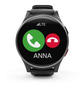 Emporia Digital Smartwatch Rund IP68 4G  Watch LTE (Schwarz, Silber) f&uuml;r 248,96 Euro