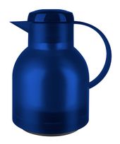 EMSA (Blau, Durchscheinend) 504231 SAMBA Quick Press Isolierkanne 1,0l Glas-Isolierkolben f&uuml;r 14,99 Euro