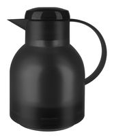 EMSA  504235 SAMBA Quick Press Isolierkanne 1,0l Glas-Isolierkolben (Schwarz) f&uuml;r 14,99 Euro