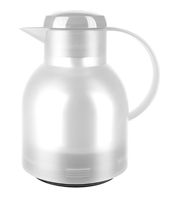 EMSA (Durchscheinend, Weiß) 504687 SAMBA Quick Press Isolierkanne 1,0l Glas-Isolierkolben f&uuml;r 14,99 Euro