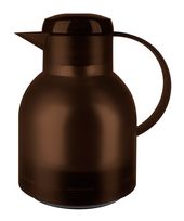 EMSA  509820 SAMBA Quick Press Isolierkanne 1l Glas-Isolierkolben (Braun) f&uuml;r 14,99 Euro