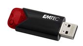 Emtec USB Typ-A Stick 256 GB  B110 Click Easy (Schwarz, Rot) f&uuml;r 42,99 Euro