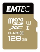 Emtec MicroSDXC Speicherkarte 128 GB Klasse 10 ECMSDM128GXC10GP f&uuml;r 30,99 Euro
