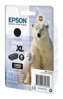 Epson originale Druckerpatronen Schwarz 12,2 ml 500 Seiten 26XL C13T26214012 f&uuml;r 30,49 Euro