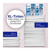 Epson originale Druckerpatronen Cyan, Magenta, Gelb 10,4 ml 27XL C13T24344022 f&uuml;r 109,96 Euro