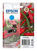 Epson originale Druckerpatronen Cyan 6,4 ml 503XL C13T09R24010 f&uuml;r 26,49 Euro