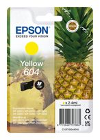 Epson originale Druckerpatronen Gelb 2,4 ml 604 C13T10G44010 f&uuml;r 9,99 Euro