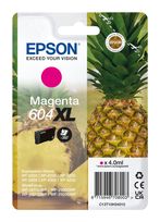 Epson originale Druckerpatronen Magenta 4 ml 604XL C13T10H34010 f&uuml;r 20,99 Euro