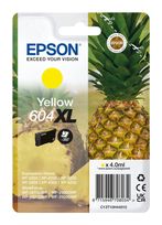 Epson originale Druckerpatronen Gelb 4 ml 604XL C13T10H44010 f&uuml;r 20,99 Euro