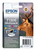 Epson originale Druckerpatronen Cyan 10,1 ml T1302XL C13T13024012 f&uuml;r 21,99 Euro