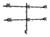 Equip 17"-32" Schwenkbare 6-Monitor-Schreibtischhalterung f&uuml;r 119,96 Euro