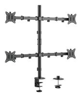 Equip 17”–32” Vierfach-Gelenk-Monitor/LCD-Tischhalterung f&uuml;r 68,99 Euro