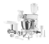 Eta 1000 W Küchenmaschine 4,5 l  Gratussino Maxo II (Edelstahl, Weiß) f&uuml;r 349,00 Euro