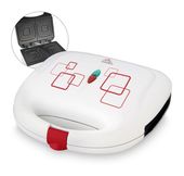 Eta Sandwichmaker 700 W für 2 Sandwiches  Kvadro (Weiß) f&uuml;r 24,99 Euro
