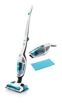 Eta Handstaubsauger Beutellos bis 50 min Laufzeit 18 V HEPA (Schwarz, Blau, Transparent, Weiß) Moneto Aqua Plus f&uuml;r 179,96 Euro
