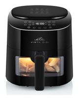 Eta Heißluftfritteuse 4,3 l 1300 W  Vista Digi (Schwarz) f&uuml;r 86,96 Euro
