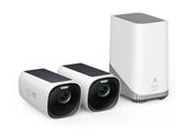 Eufy 3840 x 2160 Pixel IP-Sicherheitskamera IP65, IP67 Außen Nachtsicht  EufyCam 3 S330 2+1 Set (Schwarz, Weiß) f&uuml;r 285,96 Euro