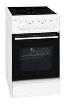 Exquisit Freistehender Herd Elektro 46 l 5 Beheizungsarten mit Glaskeramik Kochfeld ECM5-4 f&uuml;r 355,00 Euro