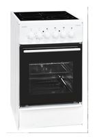 Exquisit Freistehender Herd Elektro 46 l 8 Beheizungsarten mit Glaskeramik Kochfeld ECM8-4BZ f&uuml;r 413,00 Euro