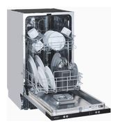 Exquisit 45 cm Geschirrspüler vollintegriert (ohne Front) Leise 9 Maßgedecke aquaStop Funktion EGSP1009-E-450D f&uuml;r 361,00 Euro