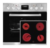 Exquisit Herdset 59 l mit 60 cm Glaskeramik Kochfeld EHE 157-2 UR-Set f&uuml;r 389,00 Euro