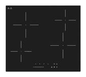 Exquisit 59 cm Glaskeramik Kochfeld/Herdplatte 4 Zone(n) EKC600-380 autarkes f&uuml;r 180,96 Euro