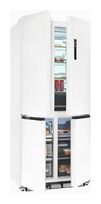 Exquisit Side-by-Side Kühl-/ Gefrierkombination French Door 270 l / 196 l 316 kWh NoFrost 1930 mm x 840 mm  EMD470-170-200E (Weiß) f&uuml;r 1.044,00 Euro