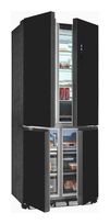 Exquisit Side-by-Side Kühl-/ Gefrierkombination 270 l / 196 l 316 kWh NoFrost 1930 mm x 840 mm  EMD470-170-200E (Schwarz) f&uuml;r 1.049,00 Euro