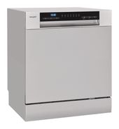 Exquisit 60 cm Geschirrspüler freistehend Leise 8 Maßgedecke GSP508-030D f&uuml;r 363,00 Euro
