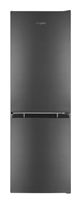 Exquisit 109 l / 48 l Kühl-Gefrierkombi freistehend 121 kWh Jahr  KGC231-60-E-050C (Anthrazit) f&uuml;r 393,00 Euro